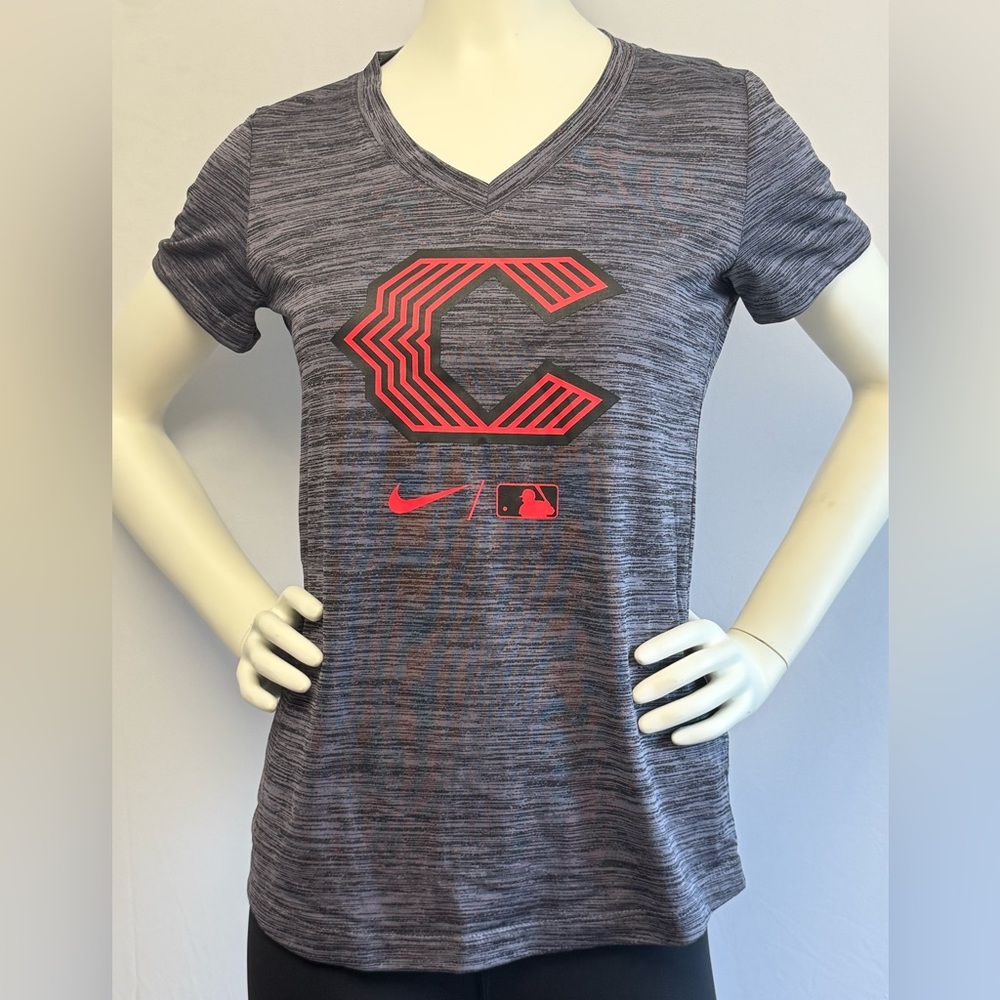 Nike Black and Red Graphic Tee
